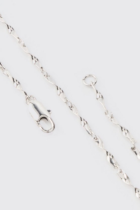 Silberne Metall-Kette