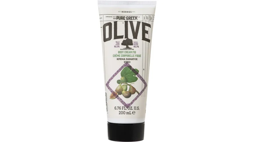 KORRES Pure Greek Olive Körpercreme Olive Fig 200 ml