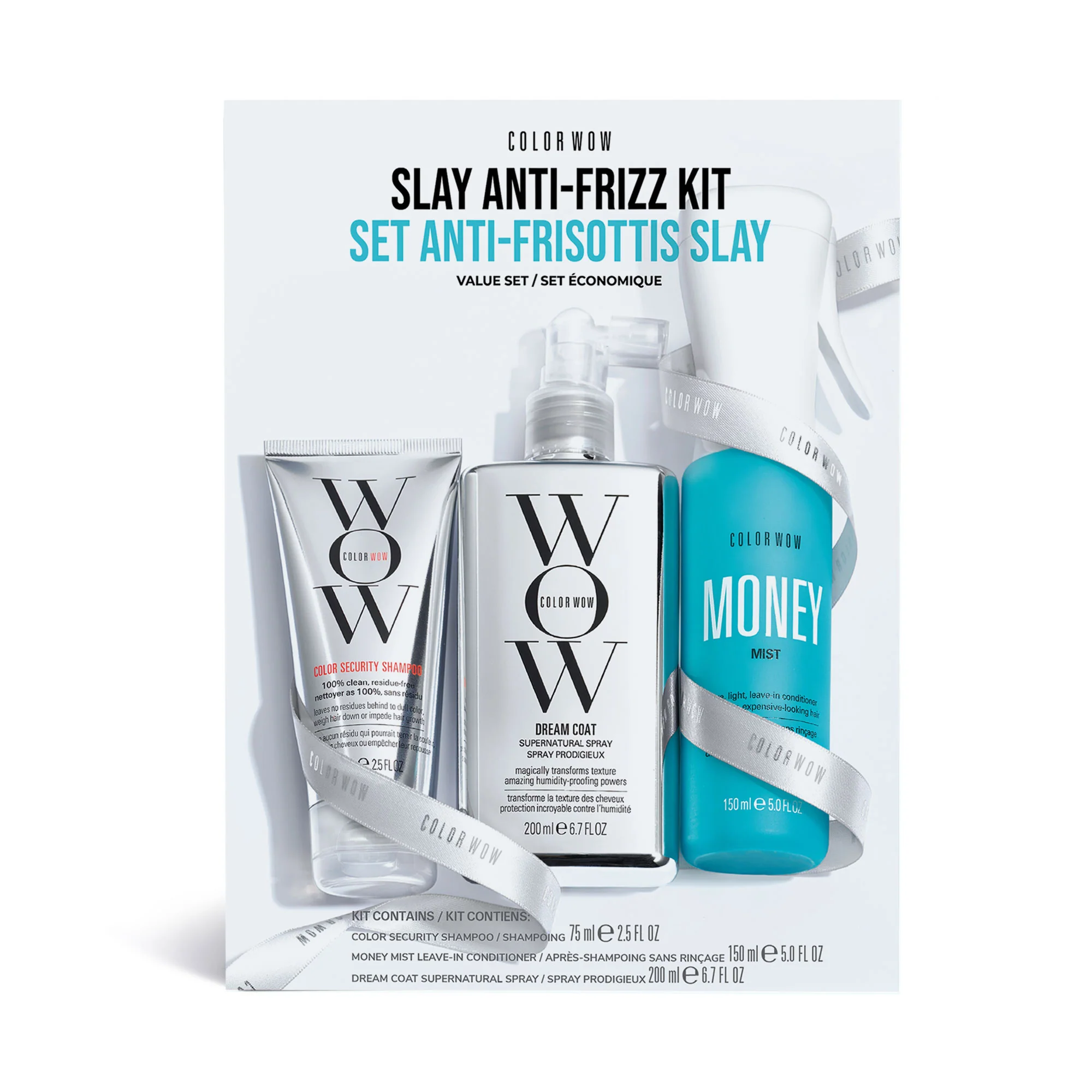 Sada na starostlivosť o vlasy Slay Anti-Frizz - vlasové sady, laky na vlasy, styling a konečná úprava