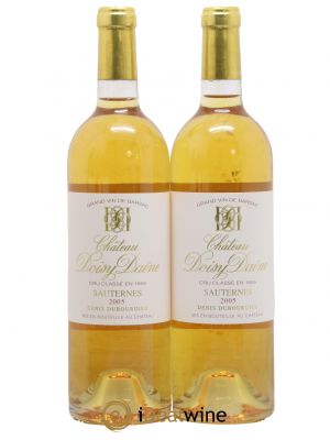 Château Doisy Daëne 2ème Grand Cru Classé  2005 - Lot de 2 Bouteilles
