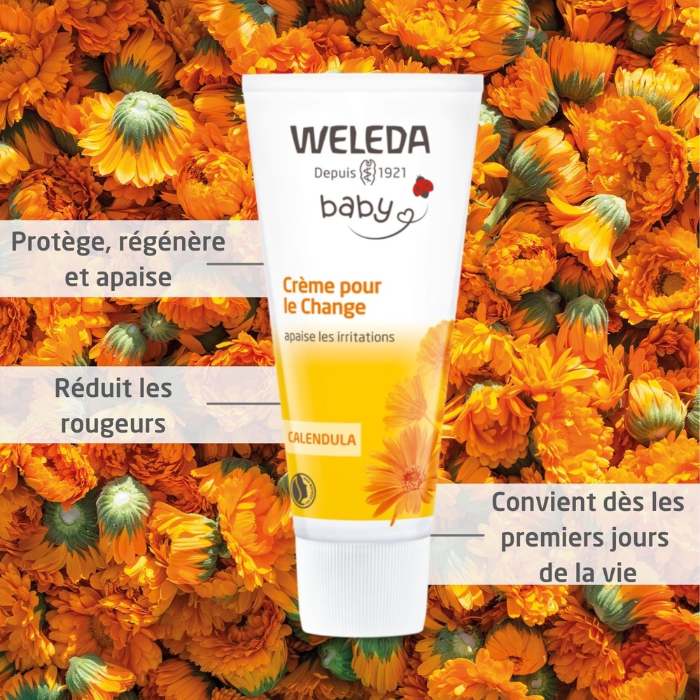 WELEDA Crème bébé pour le Change - 75 ml Bébé