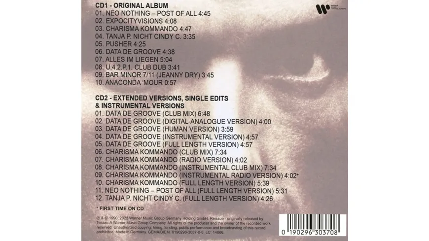 Data De Groove (Deluxe Edition) (2022 Remaster) Deluxe Edition Digipak