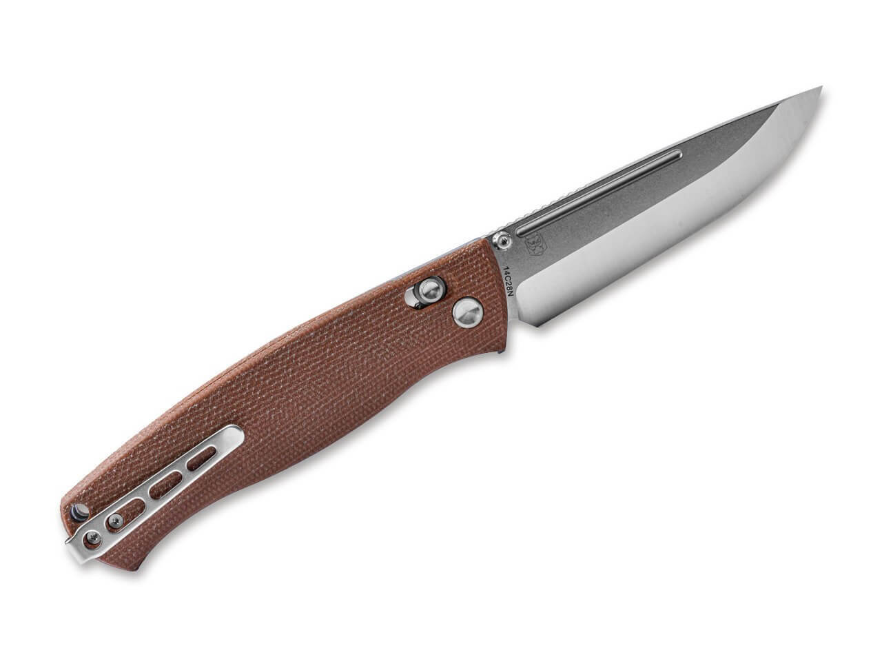 Pathfinder Folder Micarta Brown