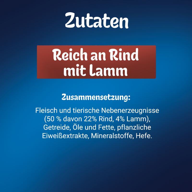 Felix Snacks Felix Tasty Nuggets 6 x 180 g Rind & Lamm