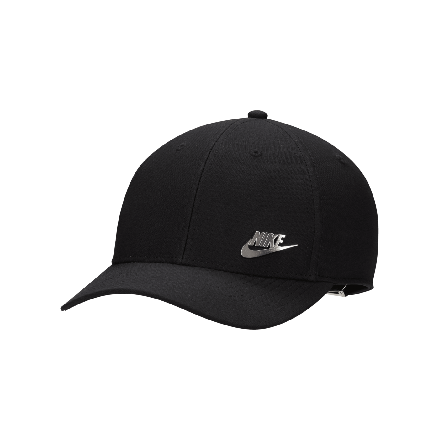 Nike Club Metal Logo Cap Schwarz F010