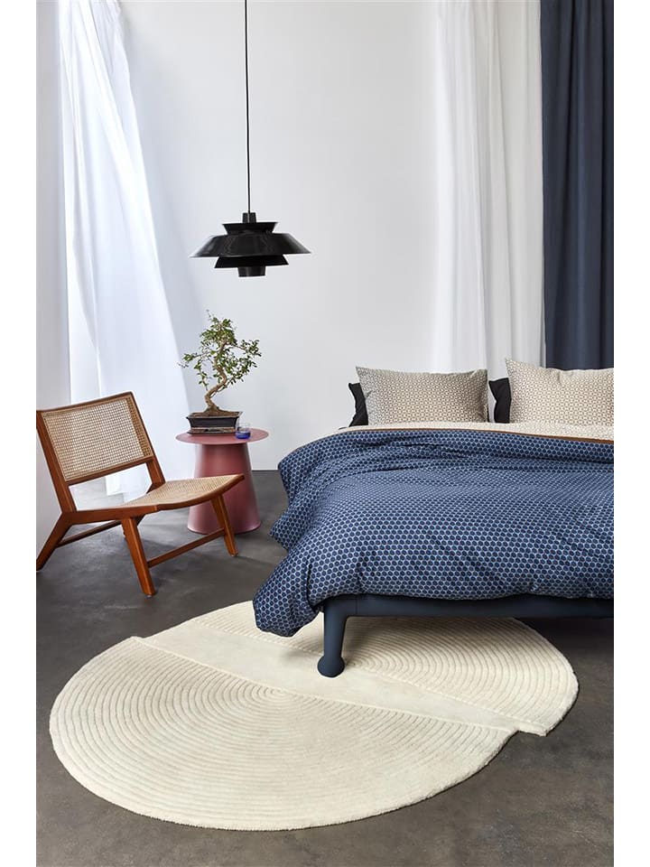 Beddinghouse Satin-Bettwäsche-Set ''Tokyo'' in Beige/ Dunkelblau günstig kaufen
