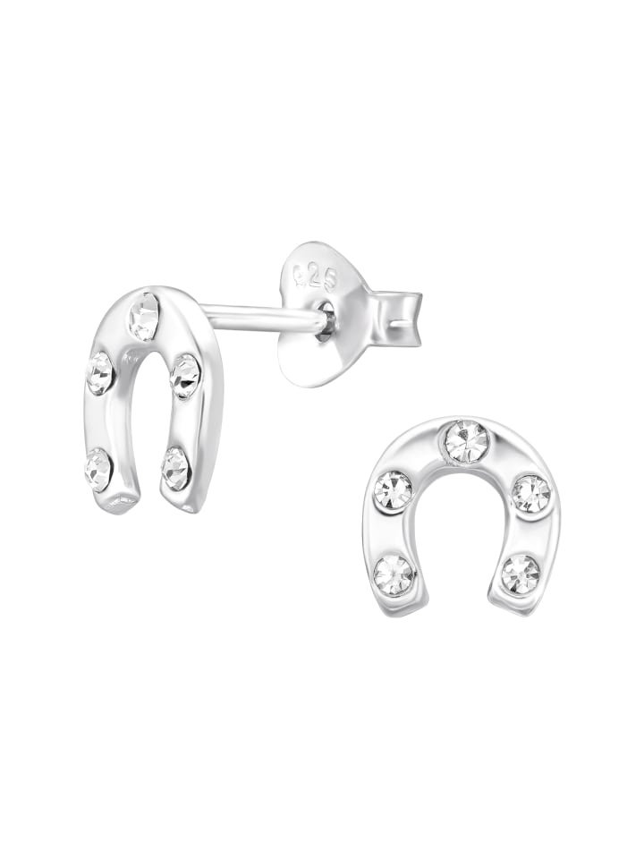 Alexander York Ohrringe, Ohrstecker HUFEISEN in 925 Sterling Silber, 2-tlg. günstig kaufen onesize