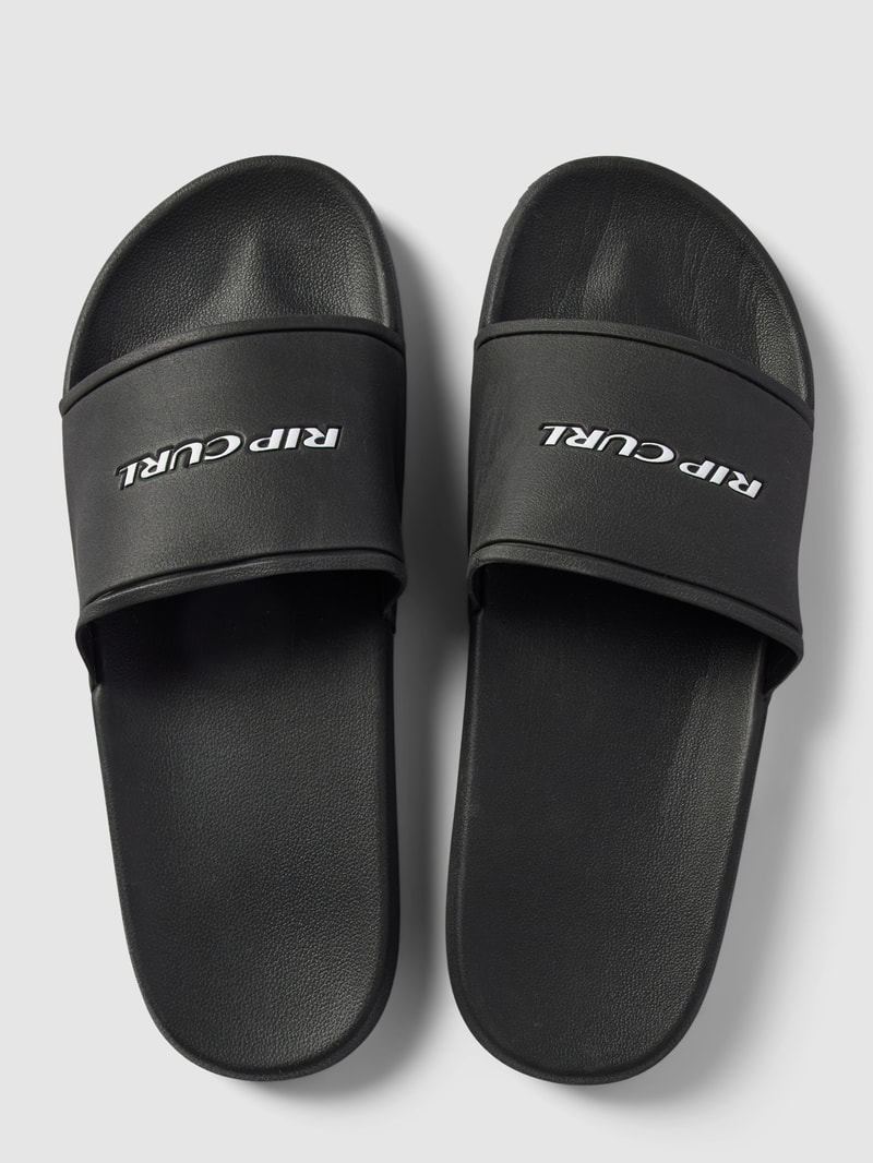 Slides mit Label-Print Modell 'SIDE SLIDE' in schwarz