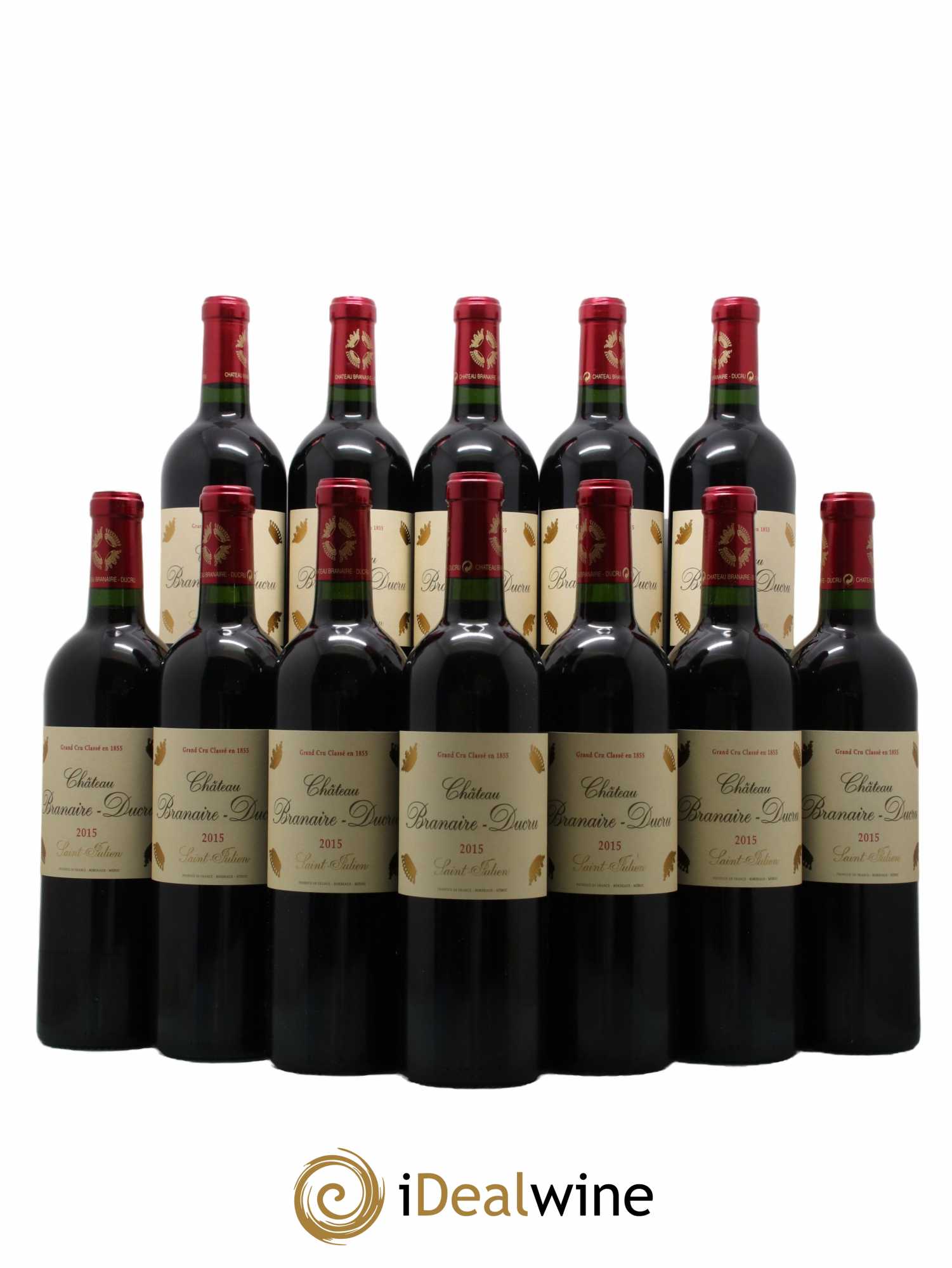 Château Branaire Ducru 4ème Grand Cru Classé  2015 - Lot de 12 Bouteilles