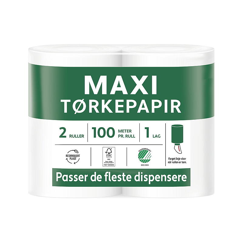 Soft Tørkerull 2-pk, 2x100 m