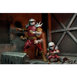 Teenage Mutant Ninja Turtles (Mirage Comics) Actionfigur - Shredder Clone & Mini Shredder (Deluxe)