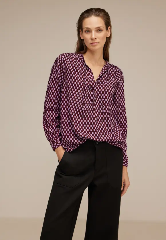 Street One Viskose Printbluse