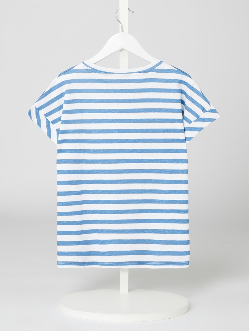 T-Shirt aus Baumwolle in weiß
