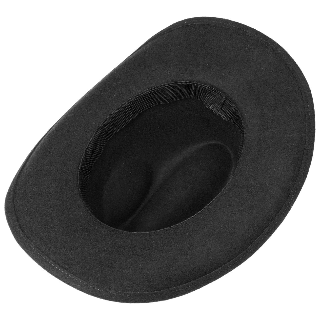 Lipodo Cowboyhut (1-St) Rodeohut mit Lederband, Made in Italy