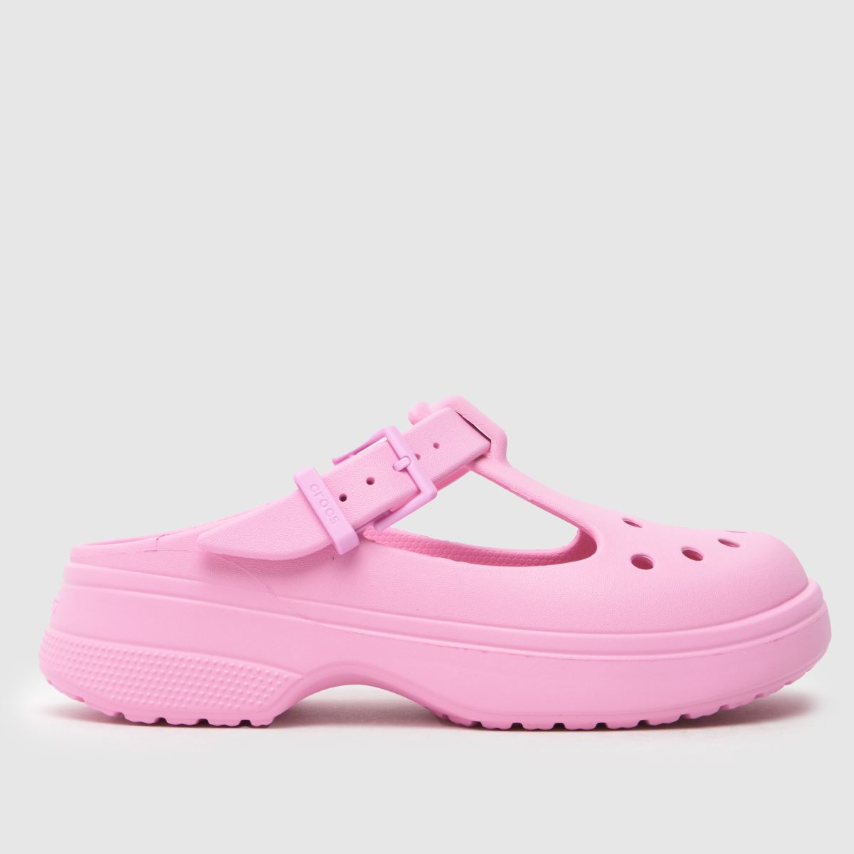 Crocs Classic Mary Jane klumpa szandál rózsaszínben