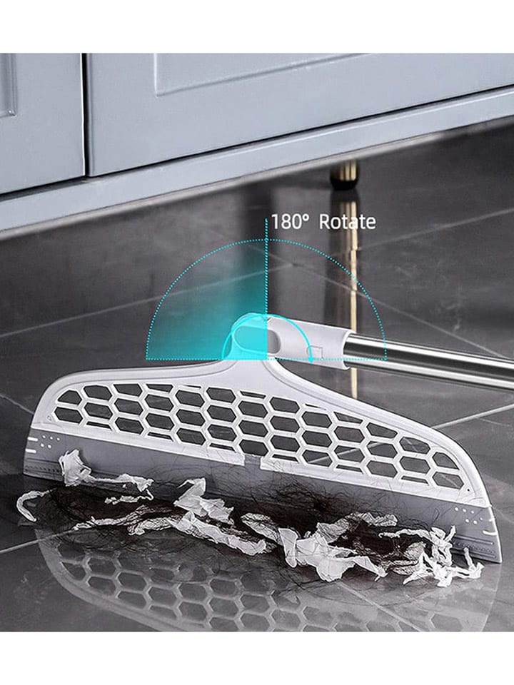 Joybos 2in1-Glas- & Boden-Abzieher in Grau günstig kaufen onesize