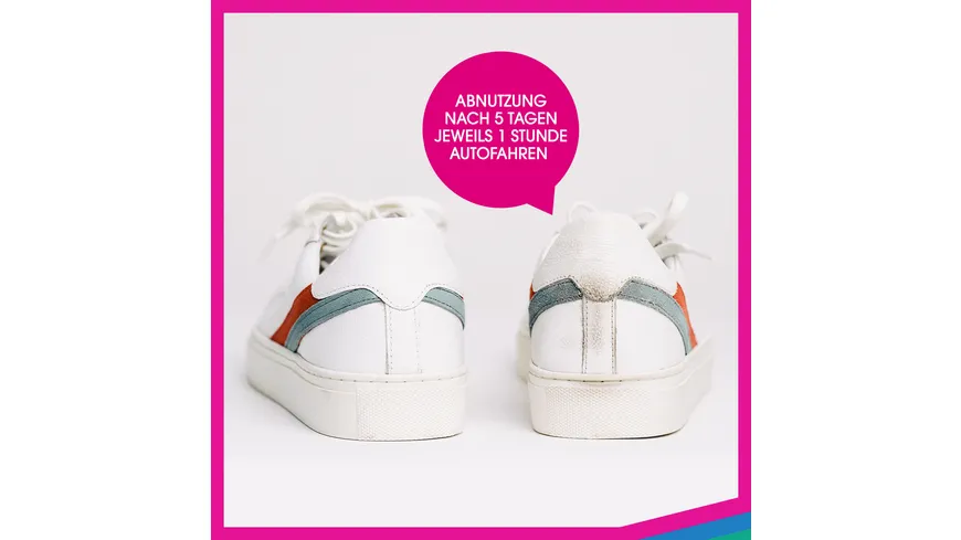 Shoedrops Fersenkappenschutz weiß