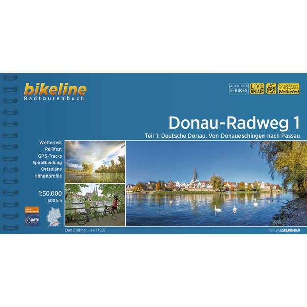 DONAU-RADWEG 1 - Radwanderführer