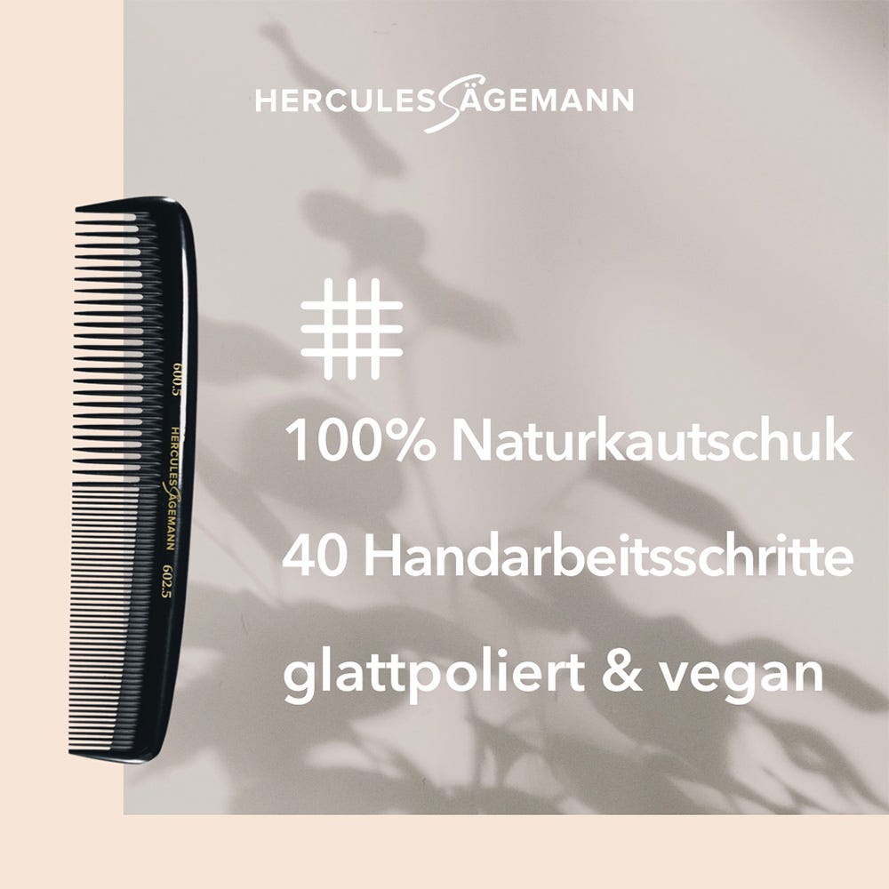 Hercules Sägemann Meisterkamm Styling 600-602, 5“