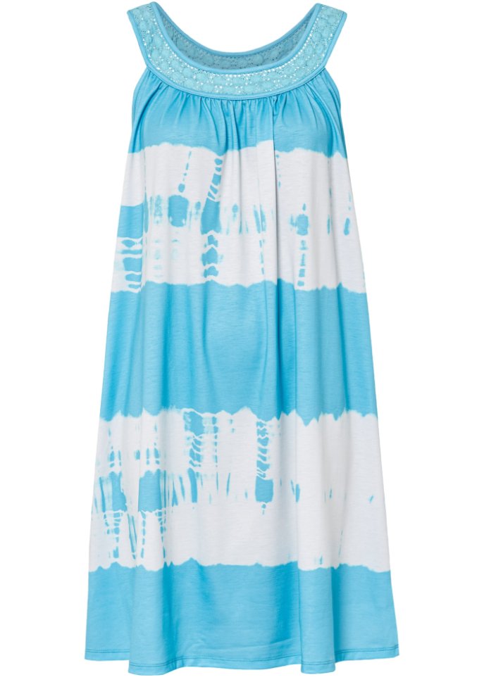 Kleid mit Batikdruck