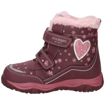 Dockers Klett Boots in rosa