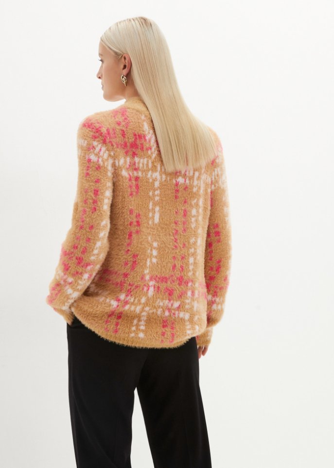 Pullover mit Stehkragen