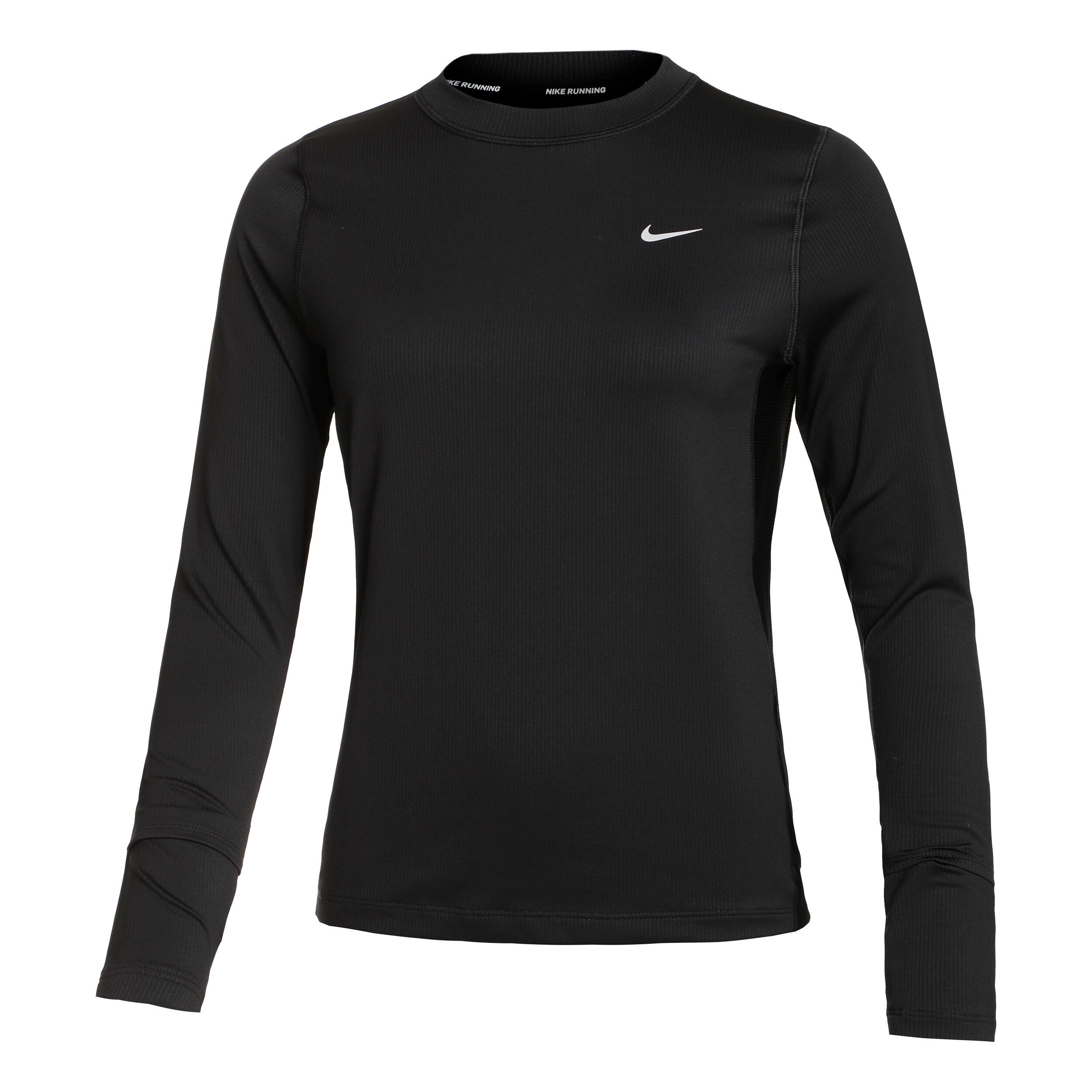 Dri-Fit Element Crew Novelty Lauftop Damen - Schwarz