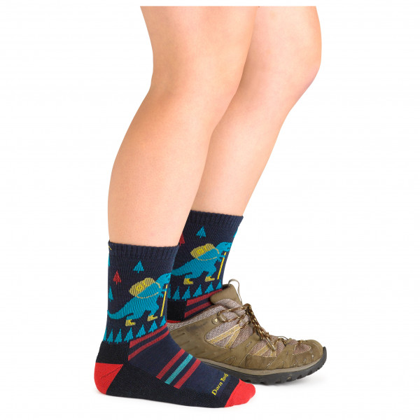Darn Tough - Kid's Ty-Ranger-Saurus Micro Crew Lightweight Cshn - Multifunktionssocken