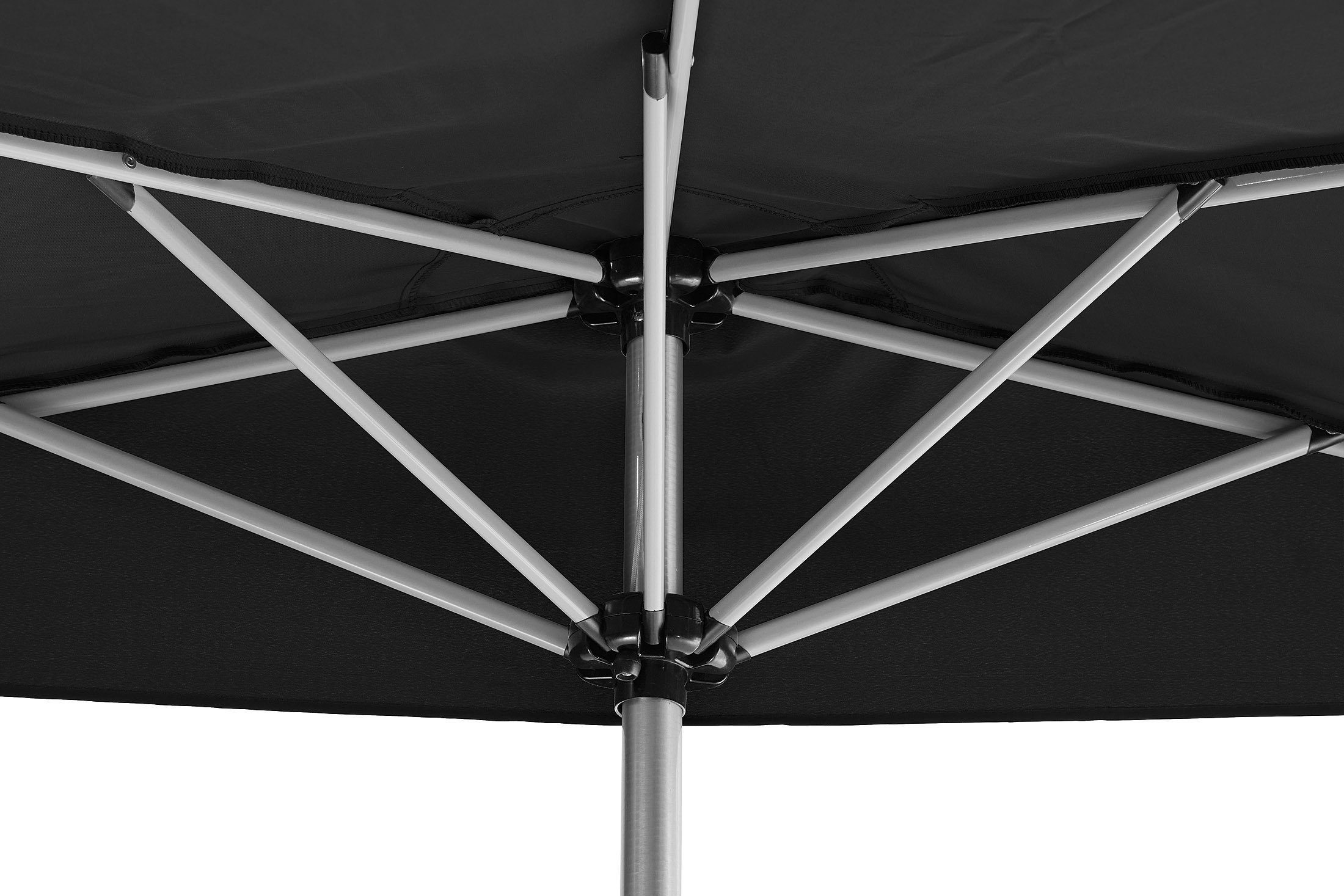 Amare home Sonnenschirm Sonnenschutz Luxus Sonnenschirm halbrund