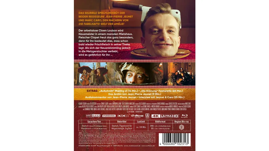 Delicatessen - Special Edition  (4K Ultra HD) (+Blu-ray)