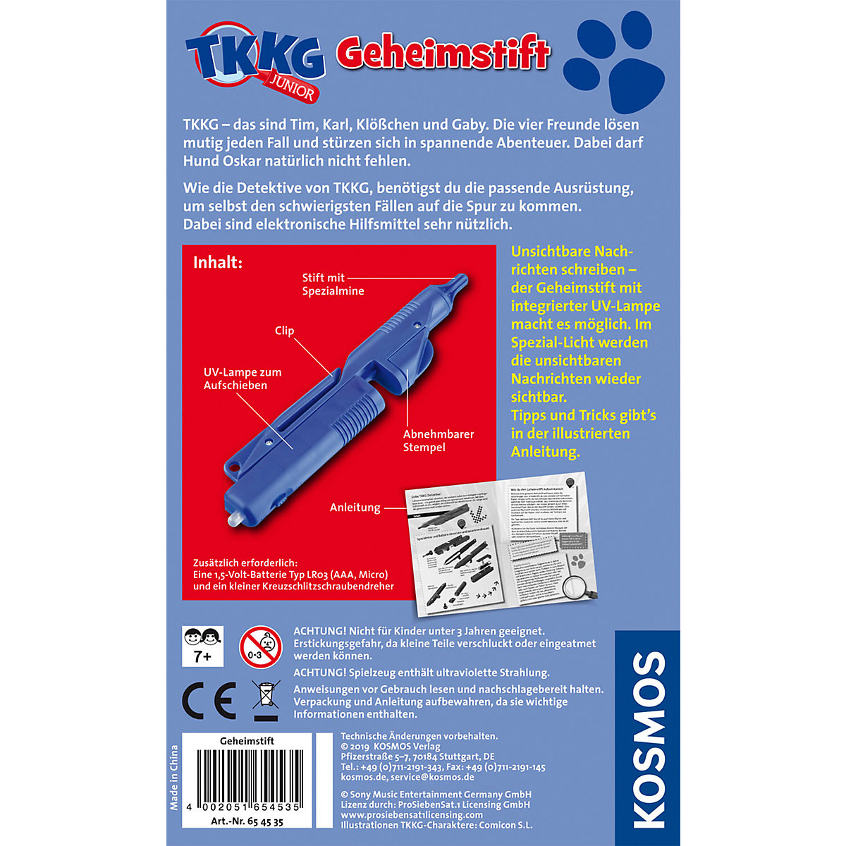 TKKG Junior Geheimstift