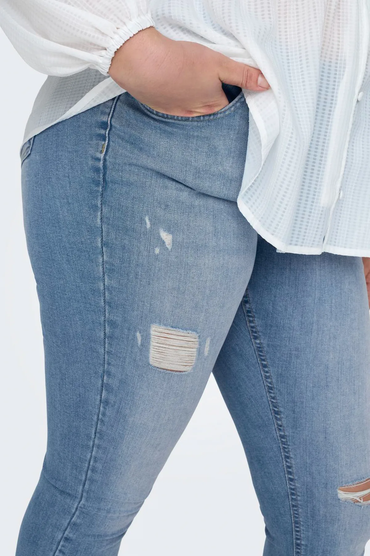 Only Carmakoma  CARWILLY REG SKINNY ANK RW DNM REA868