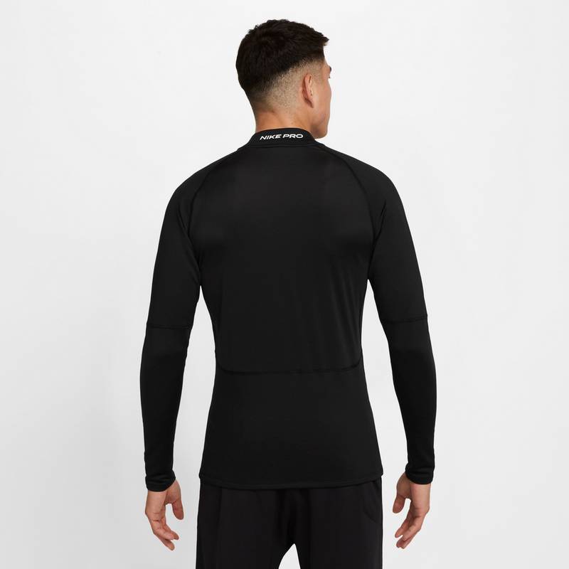Nike M NP TOP WARM LS MOCK Funktionsshirt Herren