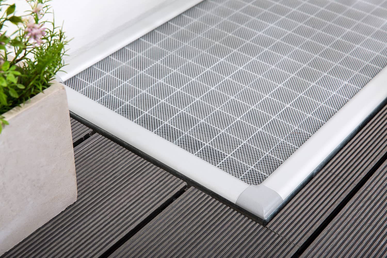 empasa Kellerfenster PROFI, Kellerschachtabdeckung Lichtschachtabdeckung Lichtschacht Alu