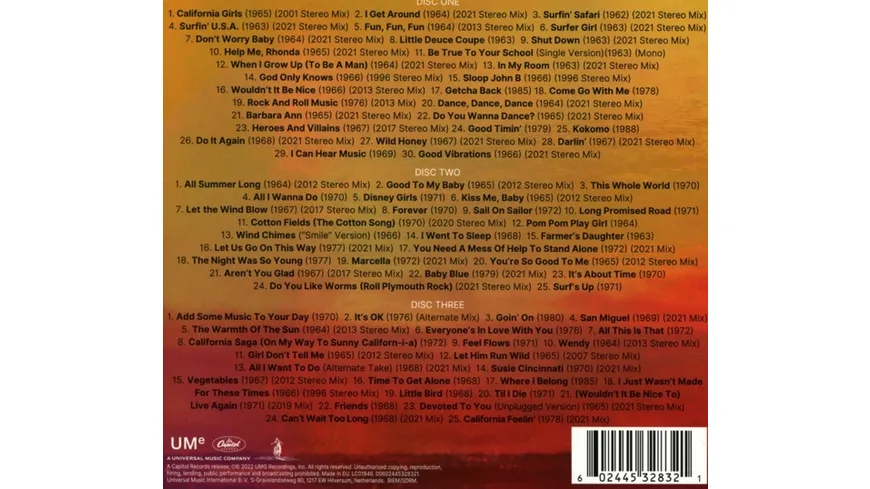Sounds Of Summer (3CD Deluxe)