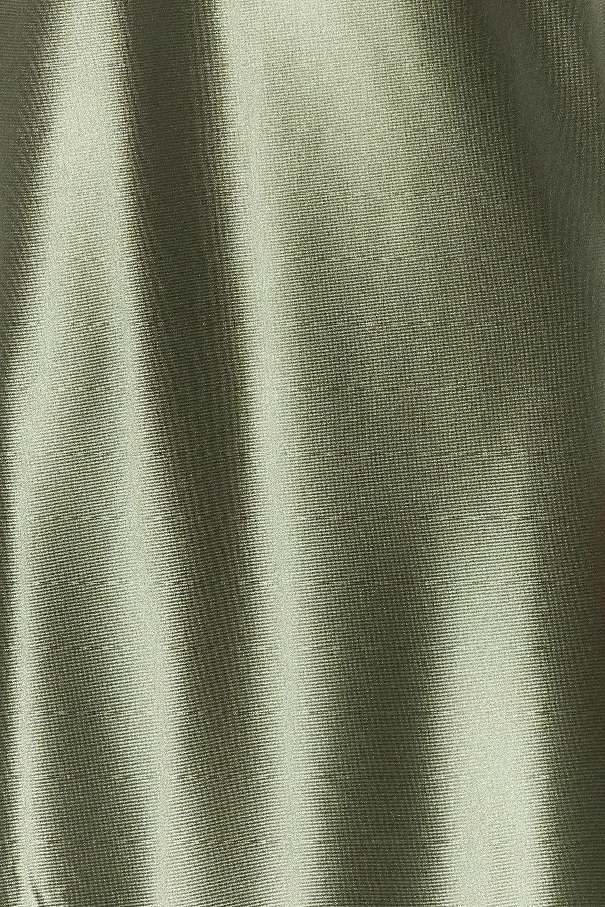 Trendyol Collection  Grüner Premium Satin A-Linien/Glockenform Midi Strickrock TWOAW24ET00088