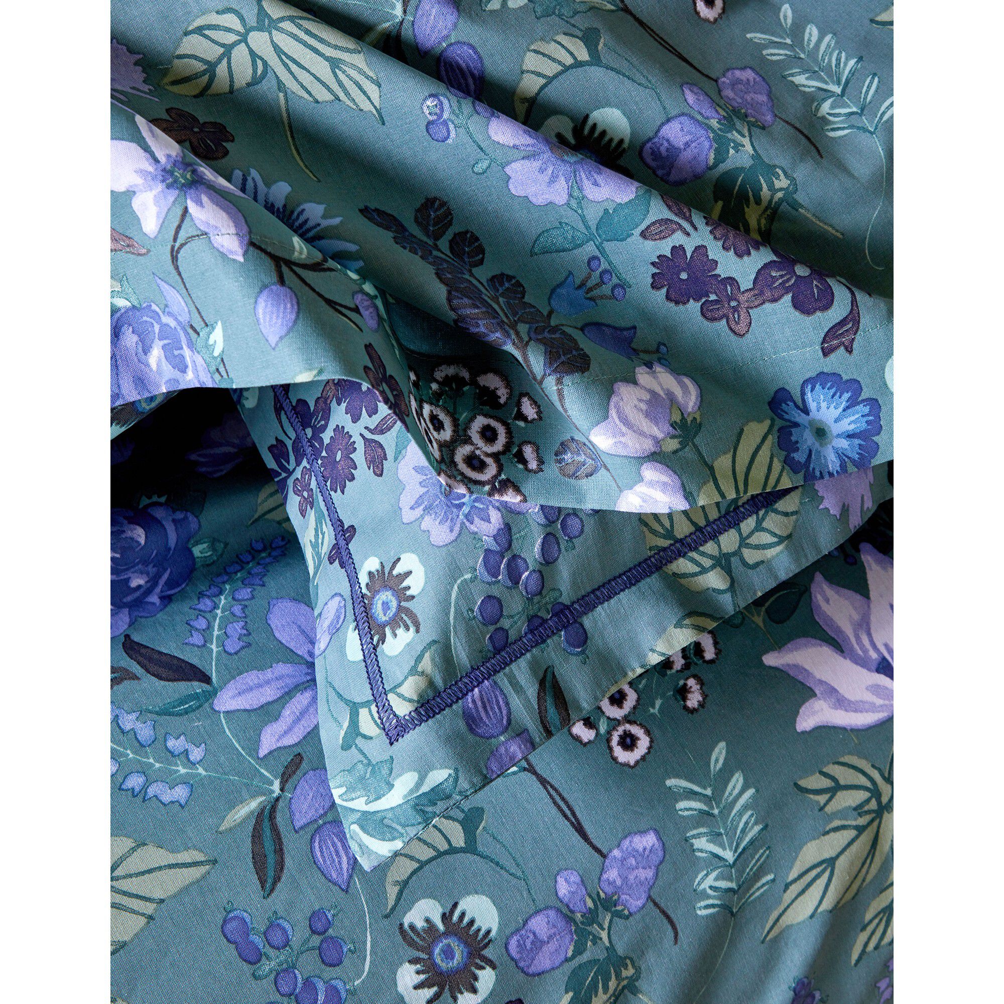Linge de lit Kelly en coton imprimé floral