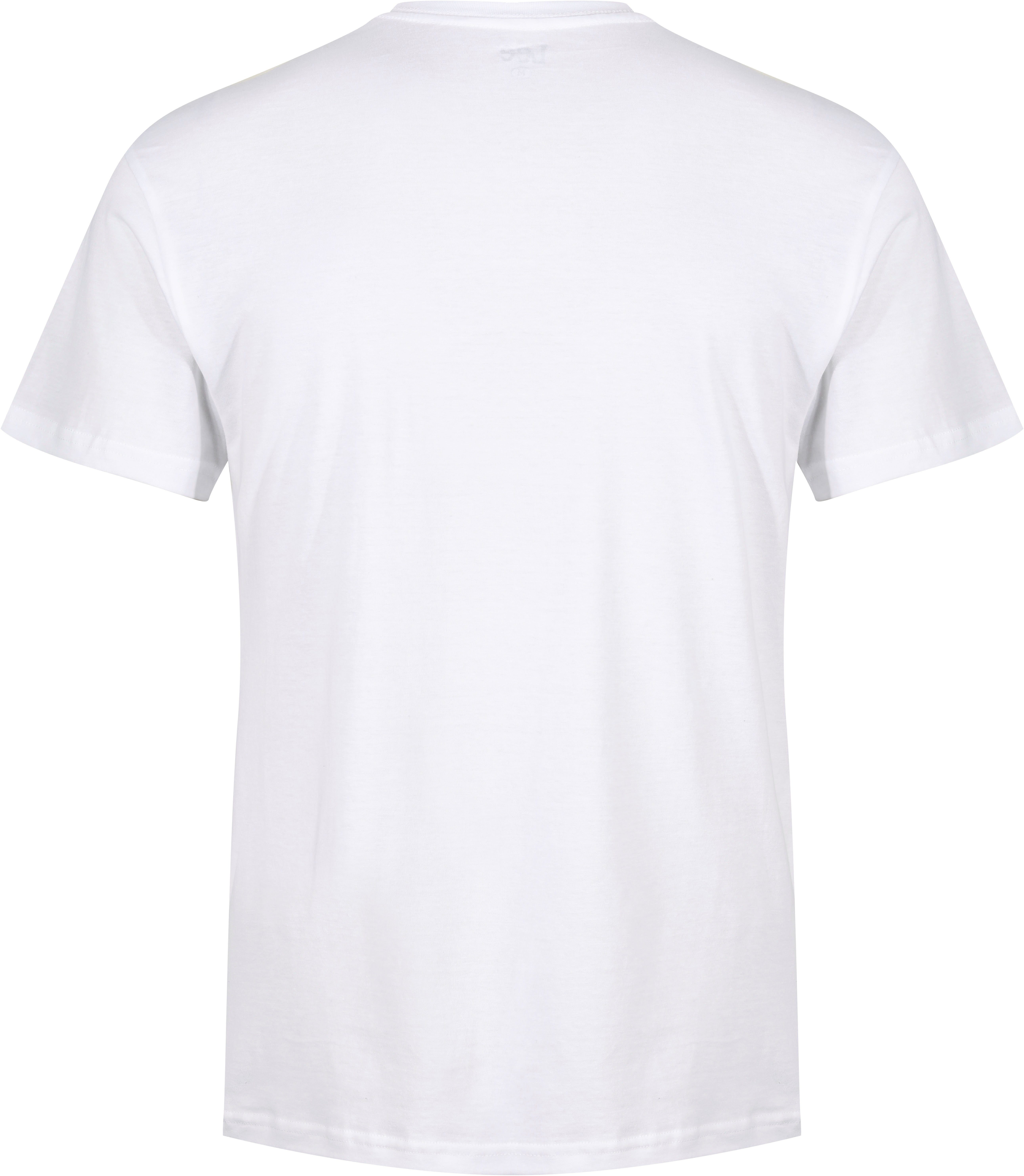 Wrangler T-Shirt FOSTER (3er-Pack) mit Logoschriftzug und Rundhalsausschnitt