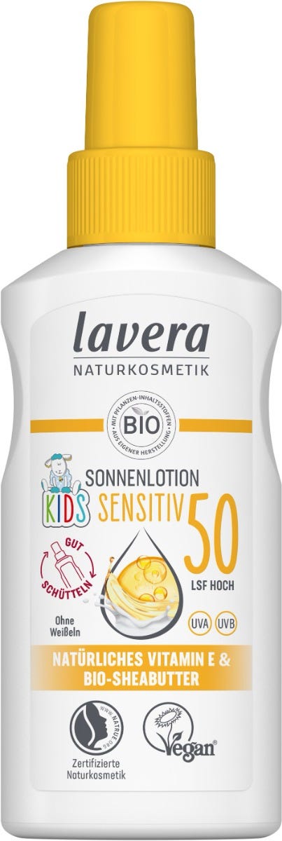 Lavera Sonnenlotion Sensitiv KIDS LSF 50 100 ml