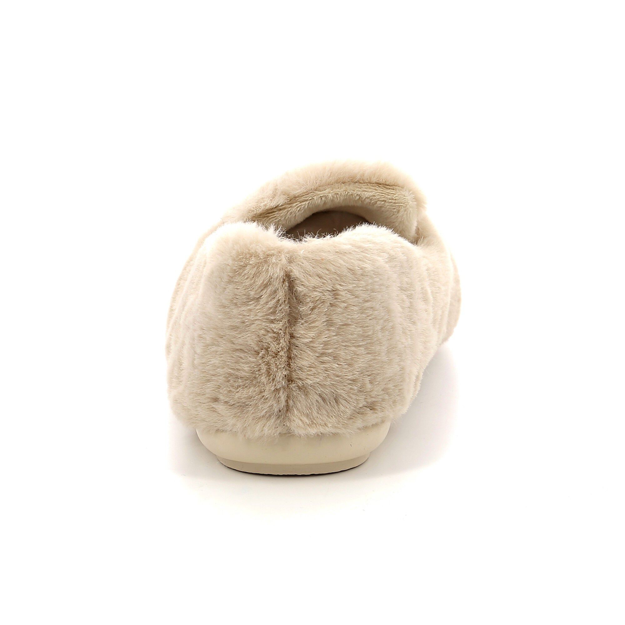 Chaussons femme en fausse fourrure DIM