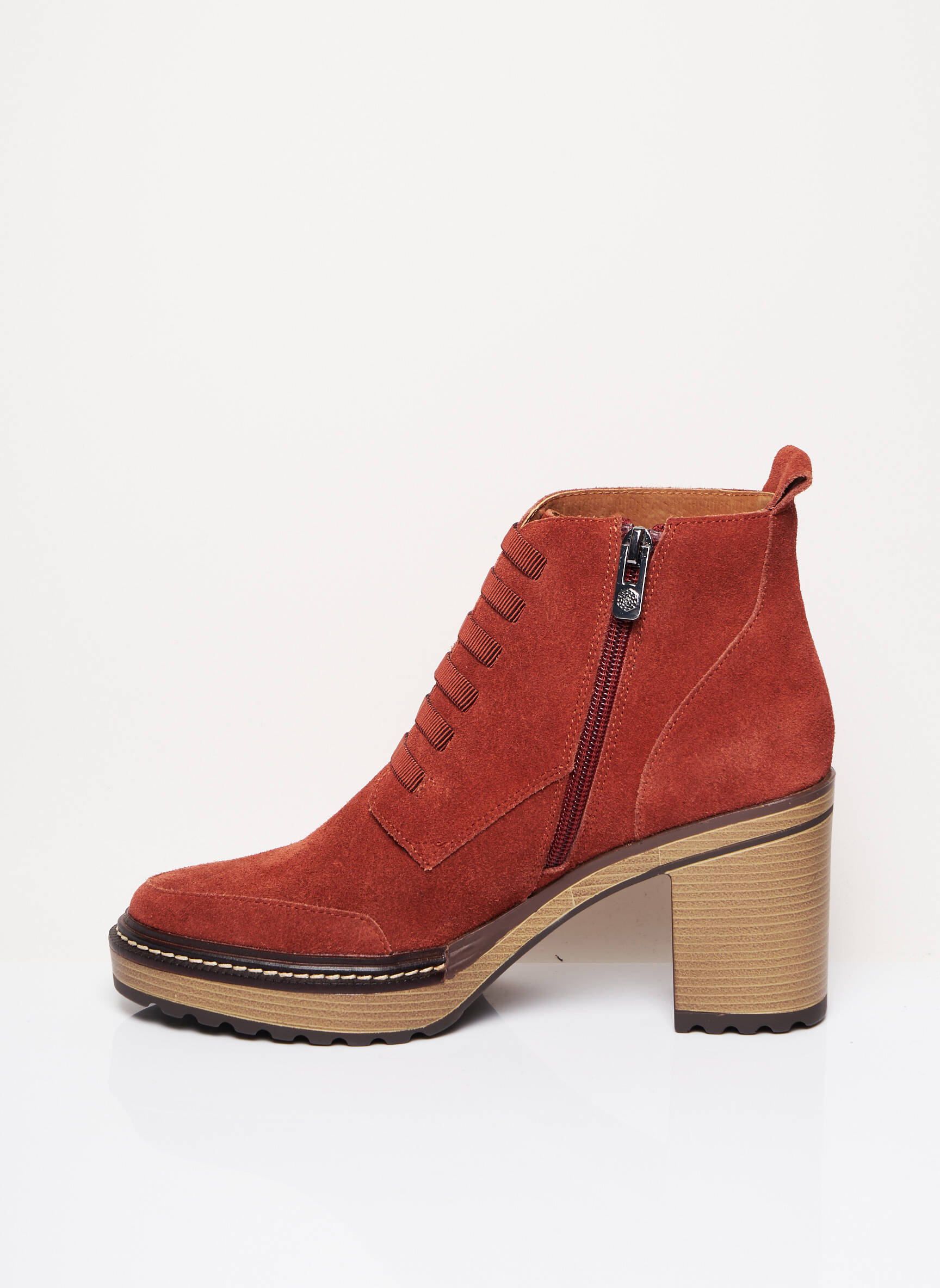 Emilie Karston Bottines Femme couleur orange