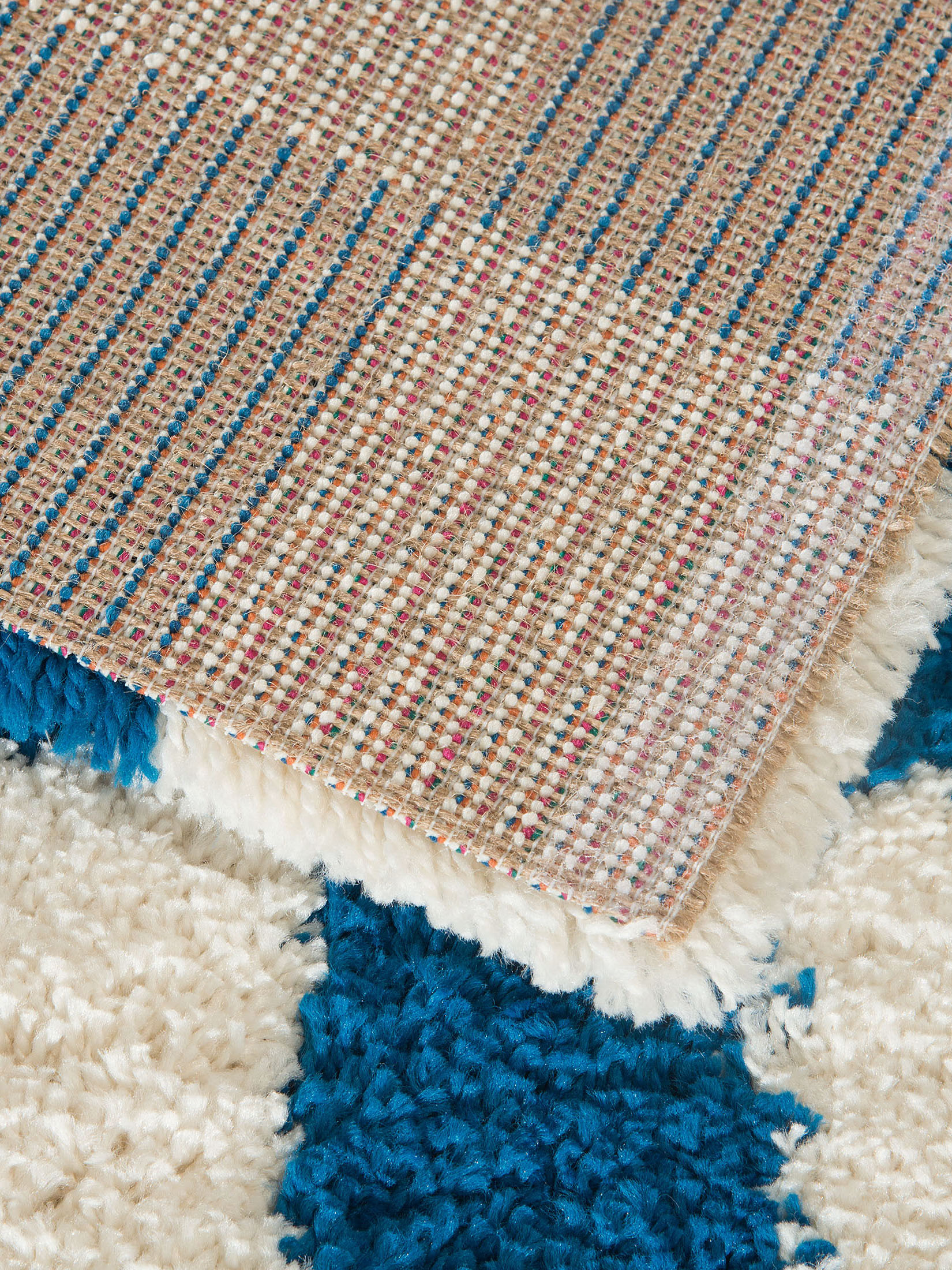 Gambit Moderner Teppich, Blau
