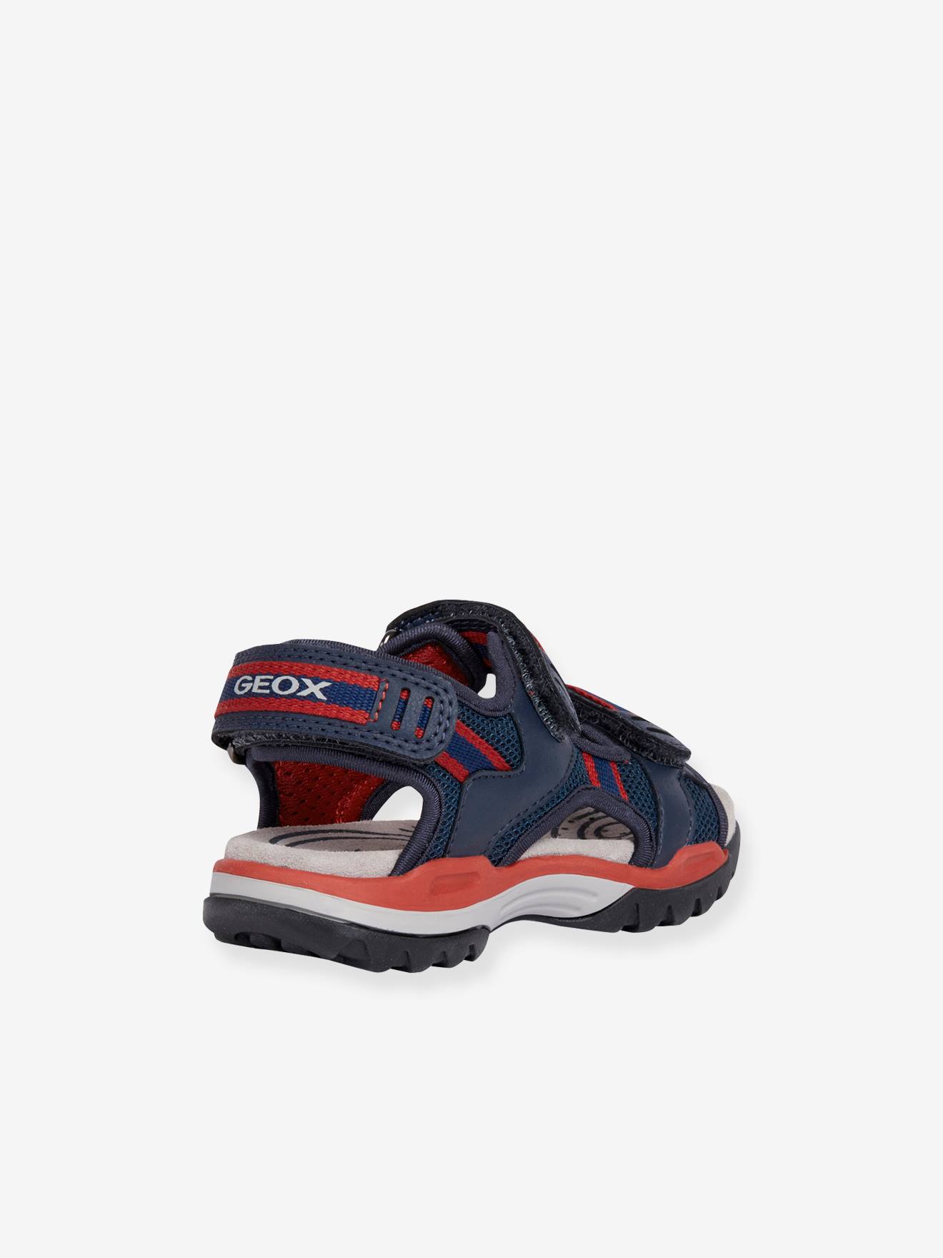 Sandales garçon Borealis D GEOX® marine rouge