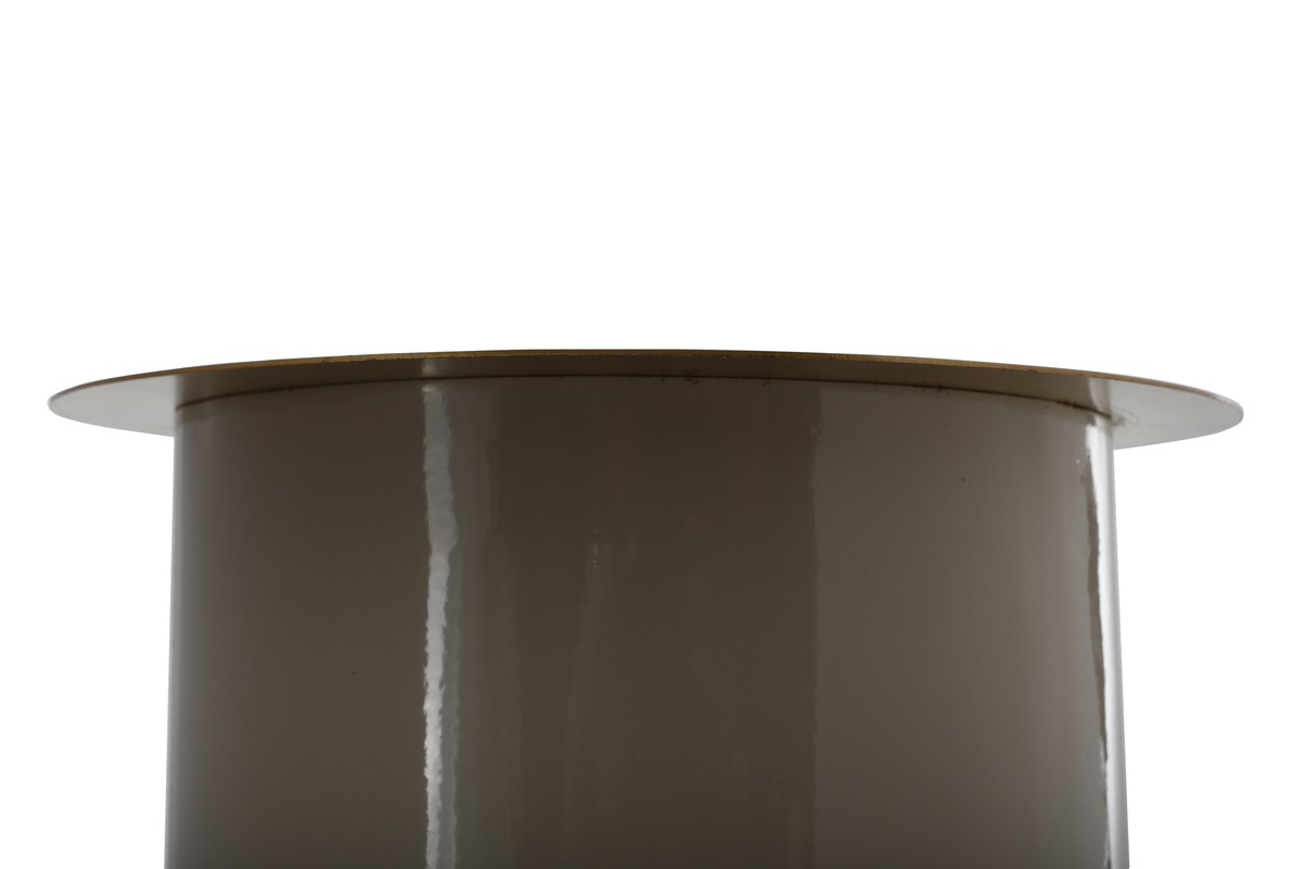 Kayoom Bodenkerzenständer Art Deco 185 Taupe / Gold