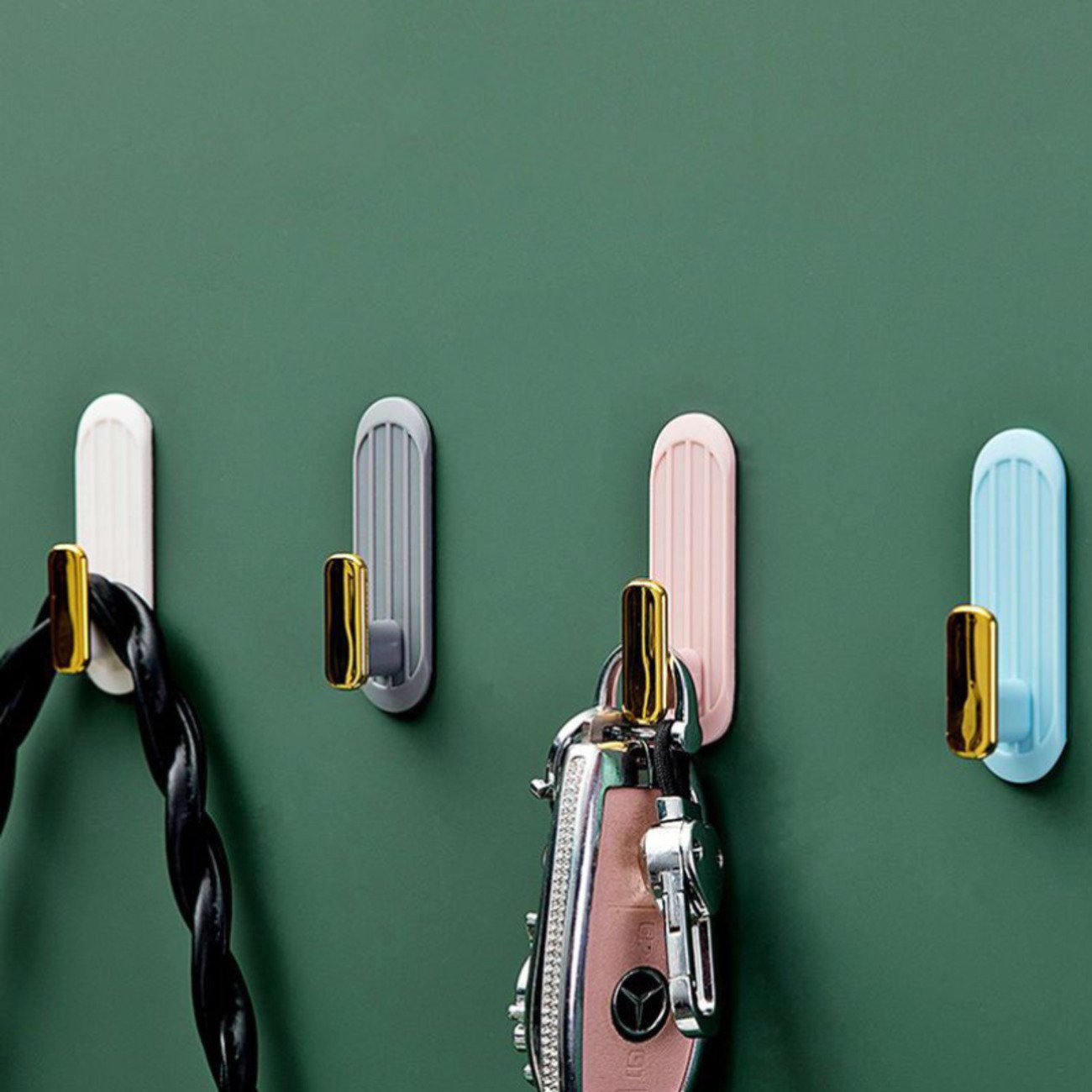 Union Reisen Wandhaken 20 Stück No-Punch-Wandhaken, (20-St)
