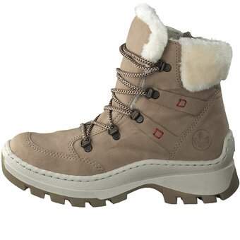 Rieker Schnürstiefelette in braun