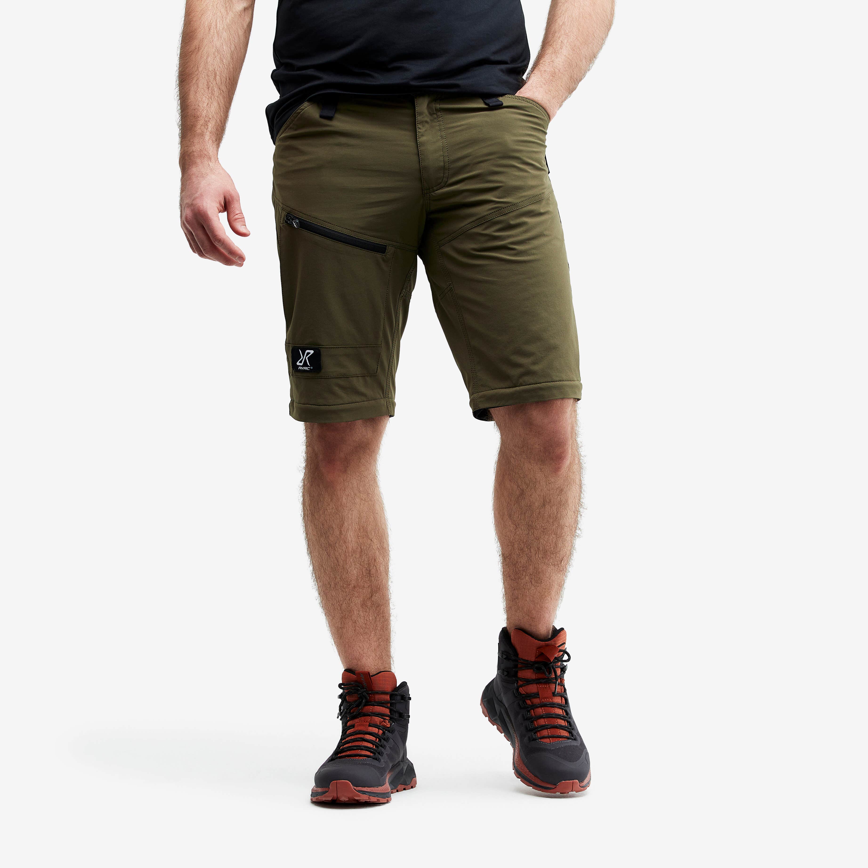 Silence T-zip Pants Homme Dark Olive