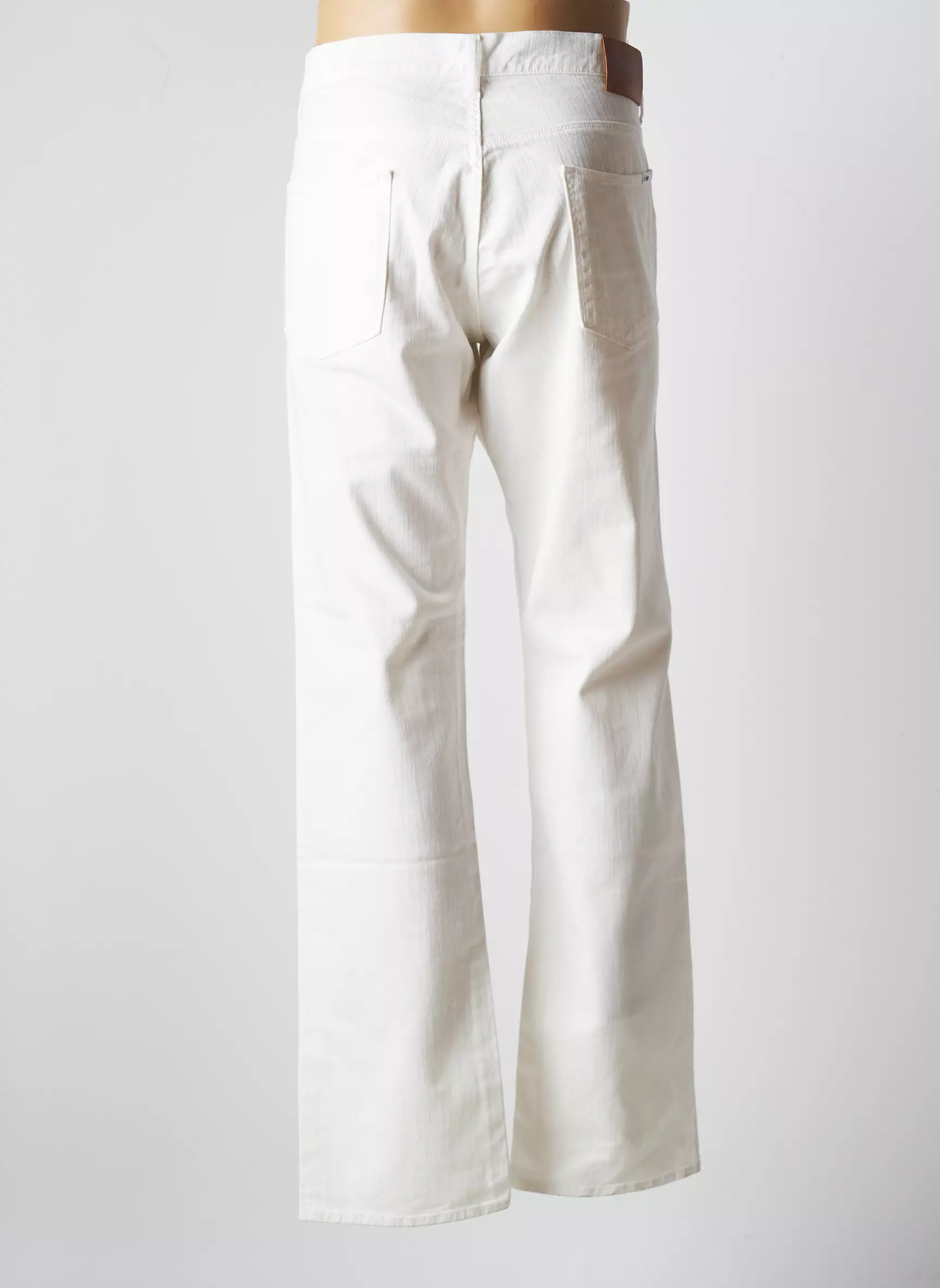 Star Clippers Jeans Coupe Droite Homme couleur blanc