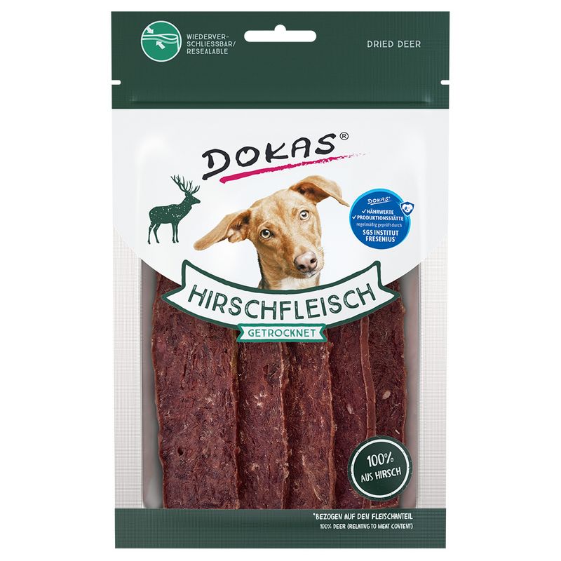 Dokas Hirschfleisch Getrocknet
