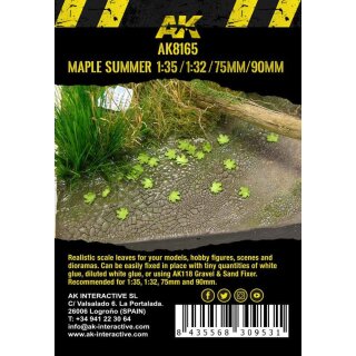 Maple Summer Leaves 1/35 (Bag 7 Gr.)
